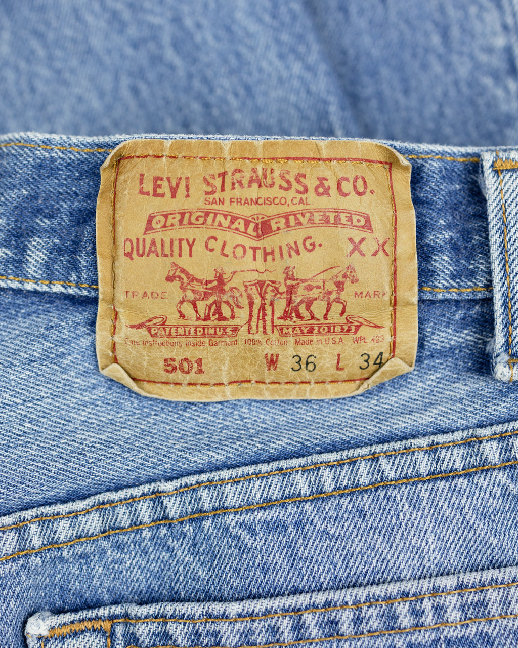 1991 Levi's 501, 33/32